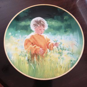 1989 "A Time for Peace " collector plate